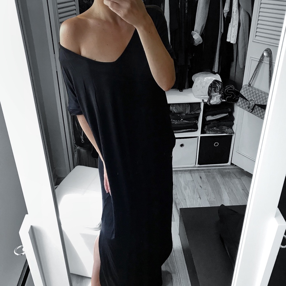 LAST 1✨Oversized Maxi T- Shirt Dress